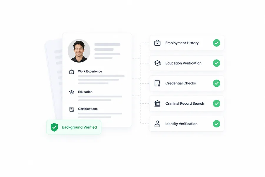 Background Verification — illustration